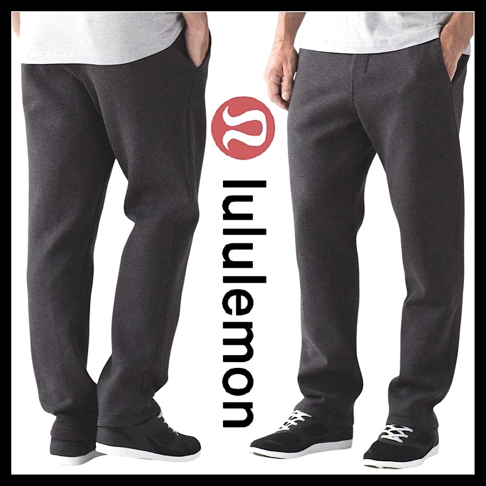 Lululemon Athletica Chamber Pant Heathered Black/Black Men’s Size (M) Like NEW